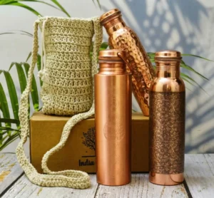 Cyber Monday Final Hours Pure Copper 7 Chakra Bottles India House