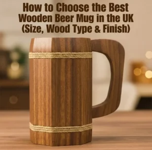 How to Choose the Best Wooden Beer Mug in the UK (Size, Wood Type & Finish)