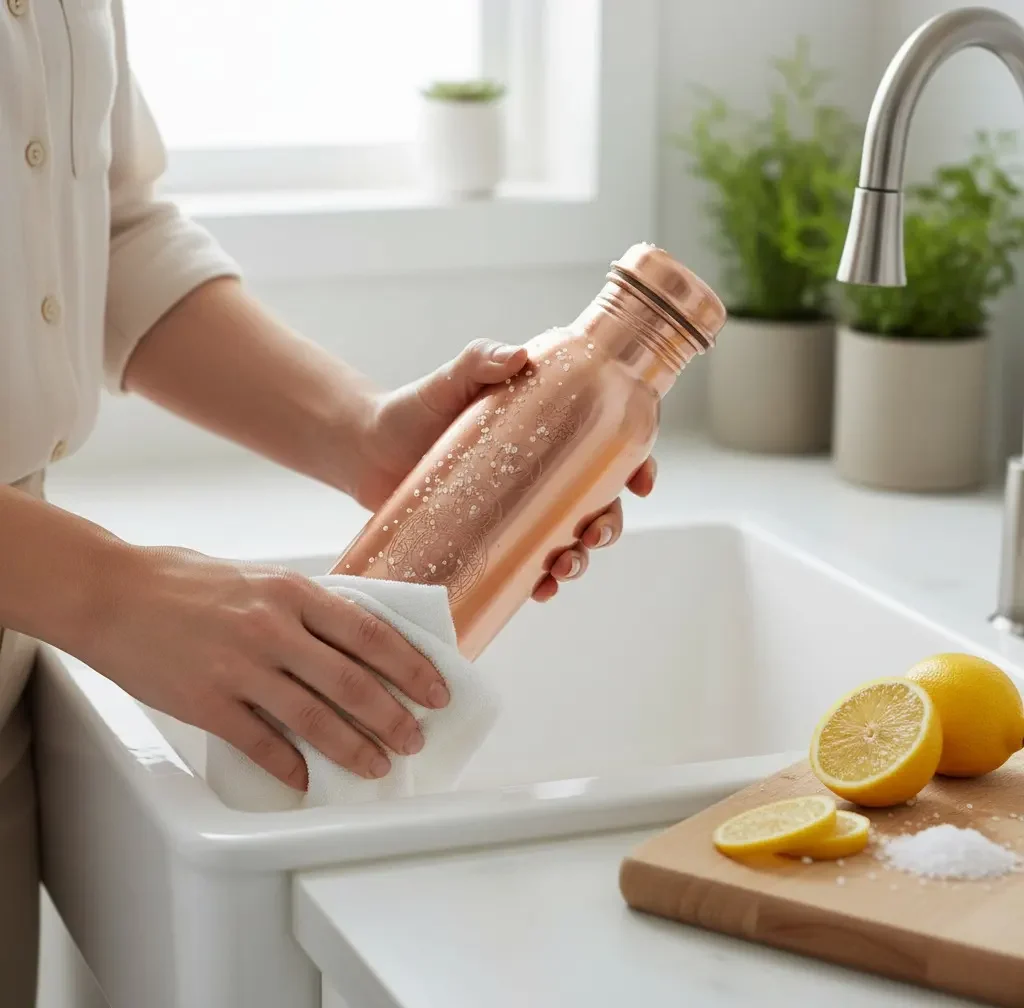 How to Clean and Maintain a Copper Water Bottle Without Damaging It