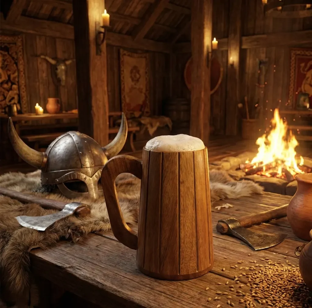 Viking Wooden Beer Mugs: History, Meaning, and Why They’re Popular in the UK