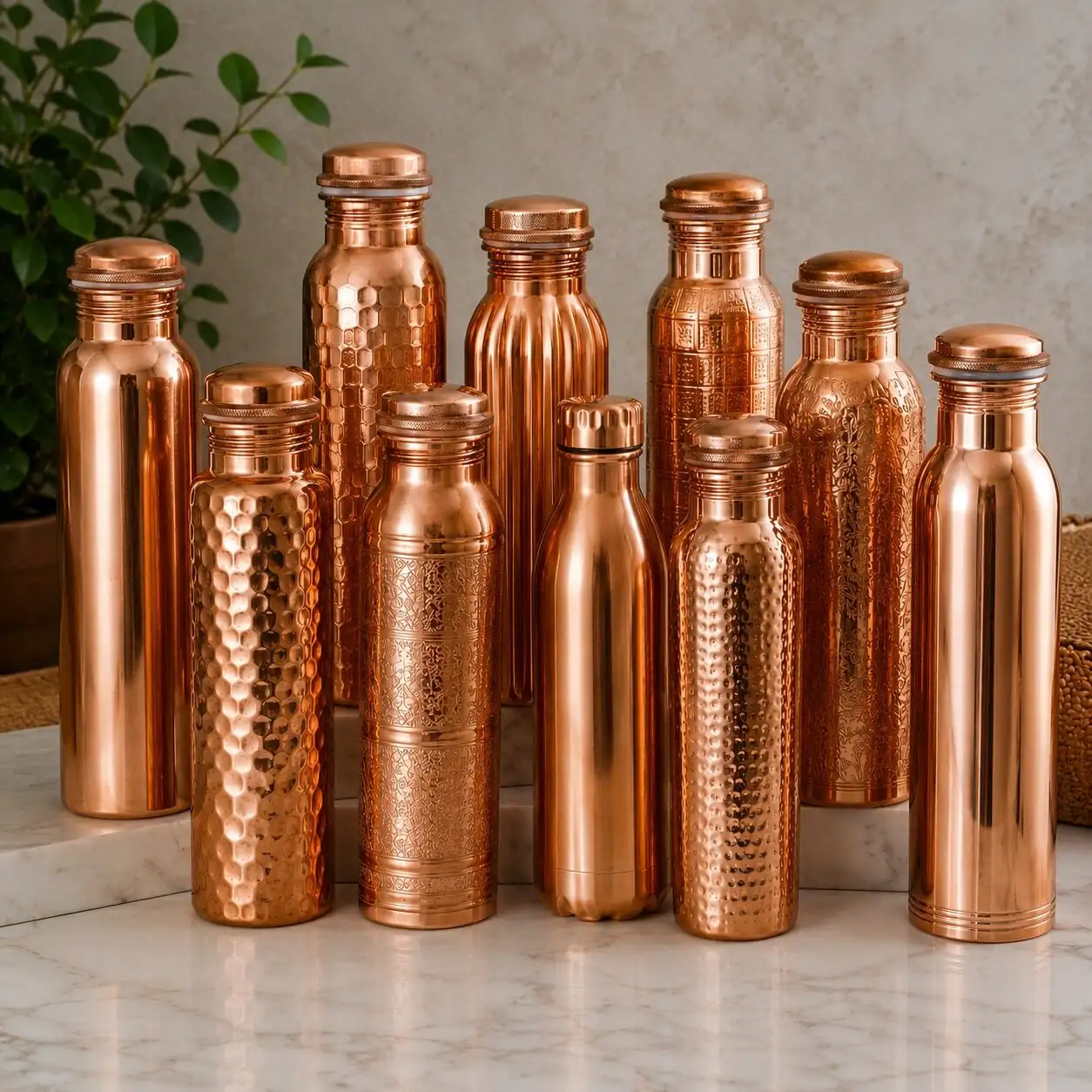Choosing a copper bottle