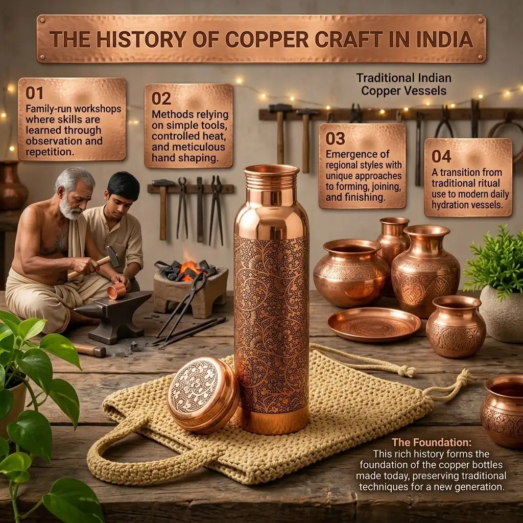 Traditional Indian Copper Vessels